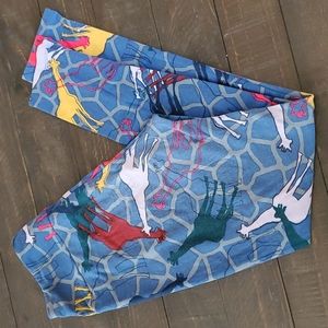 Lularoe leggings safari giraffe